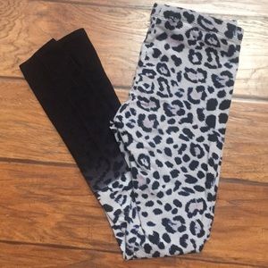 Victoria’s Secret Ombré Leopard Print Leggings